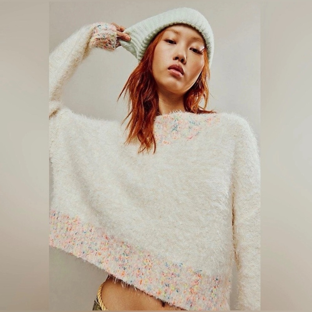 Free People Women's‎ Stardust Pullover Mock Neck